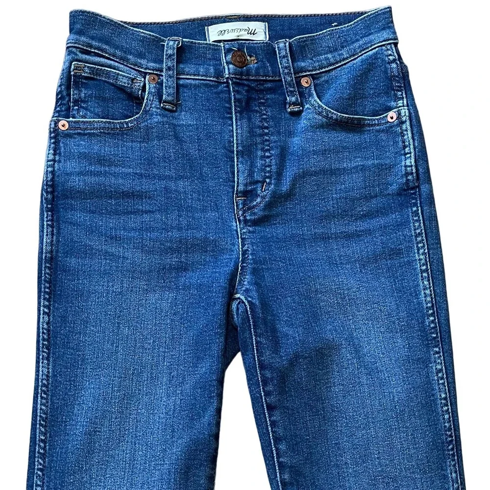 Madewell 10” High Rise Skinny Leg Jeans 23T Tall - Picture 3 of 6